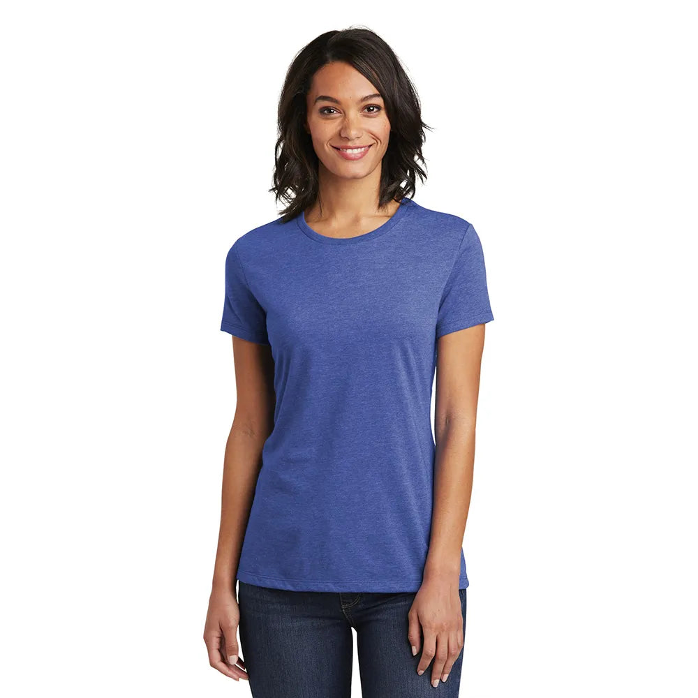 District Women’s Very Important Tee Decorated - Royal Blue Frost
