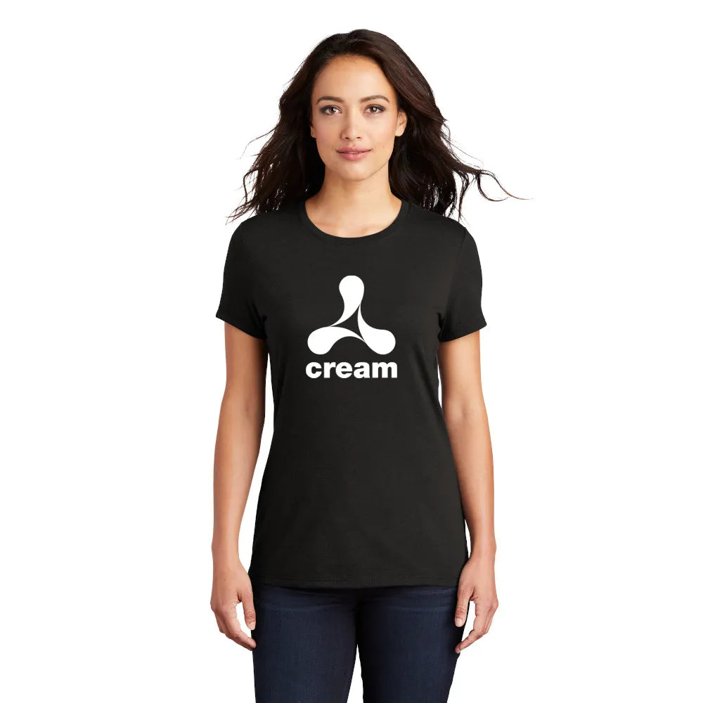 District Women’s Perfect Tri Tee Decorated - Black