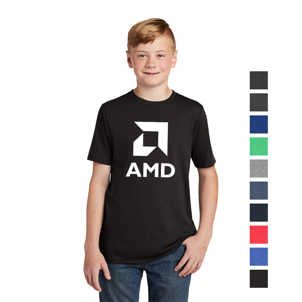 District Youth Perfect Tri Tee - White