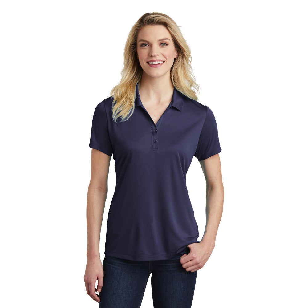 Sport-Tek Sport-Tek Women's PosiCharge Competitor Embroidered Polo – Pink Raspberry