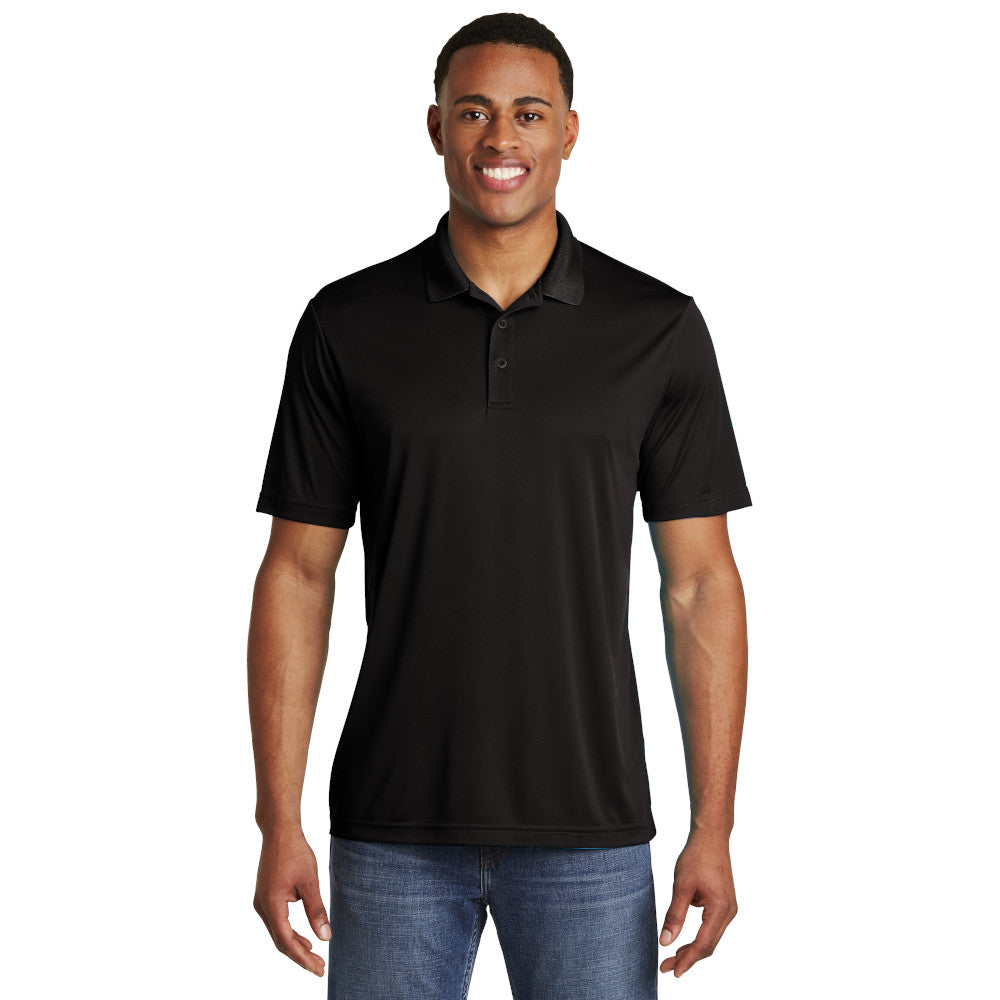 Sport-Tek PosiCharge Competitor Embroidered Polo – Black