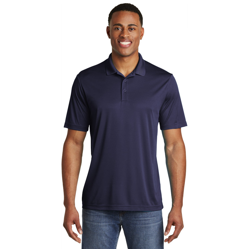 Sport-Tek PosiCharge Competitor Embroidered Polo – Silver Grey