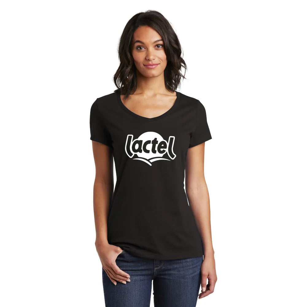 District Women’s Very Important Tee V-Neck Decorated - Black
