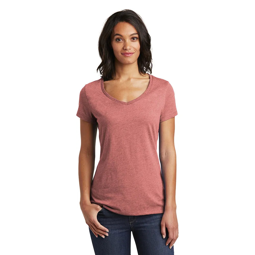 District Women’s Very Important Tee V-Neck Decorated - Classic Red