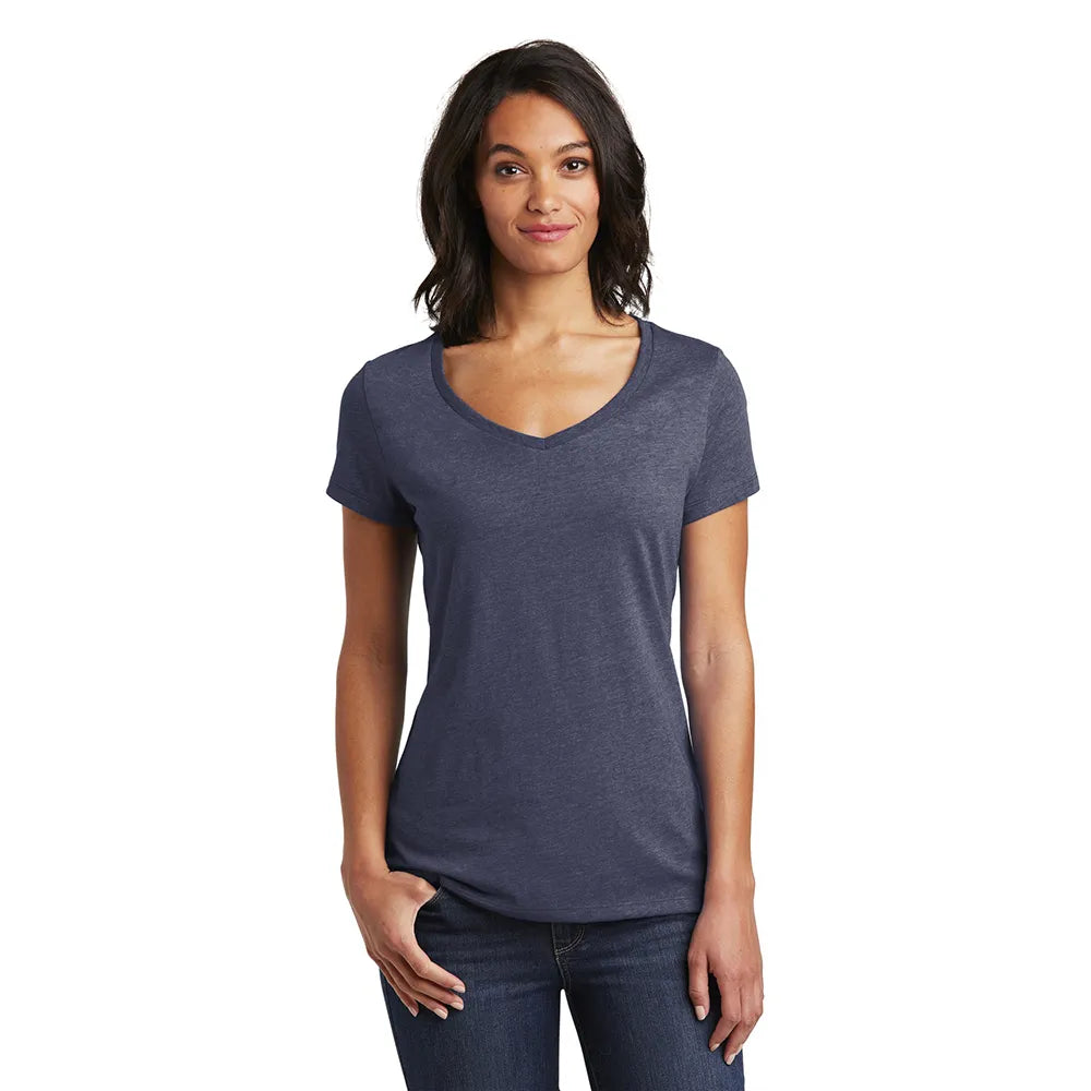 District Women’s Very Important Tee V-Neck Decorated - Heathered Purple
