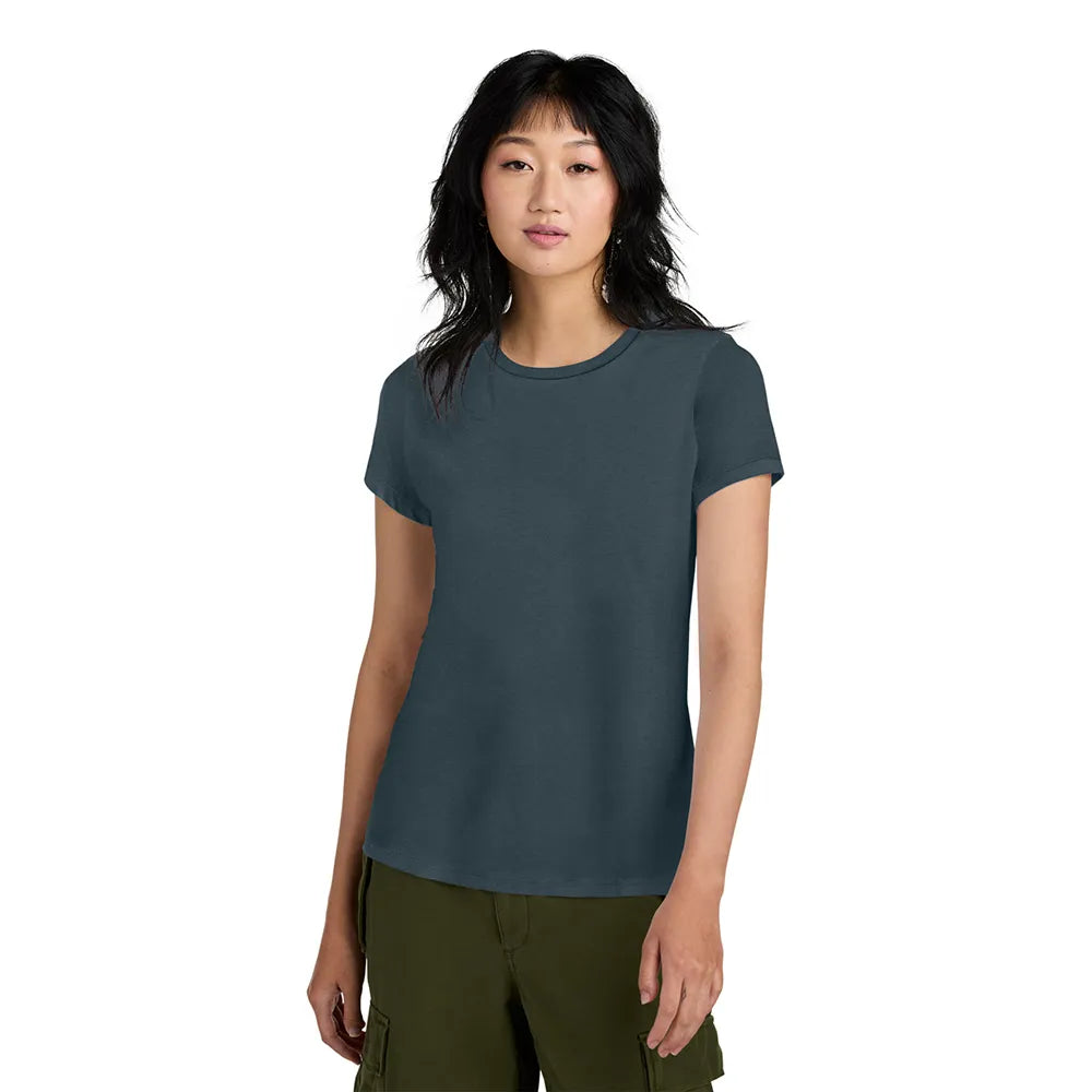 District Women’s Perfect Weight Tee Decorated - Fresh Fatigue Green