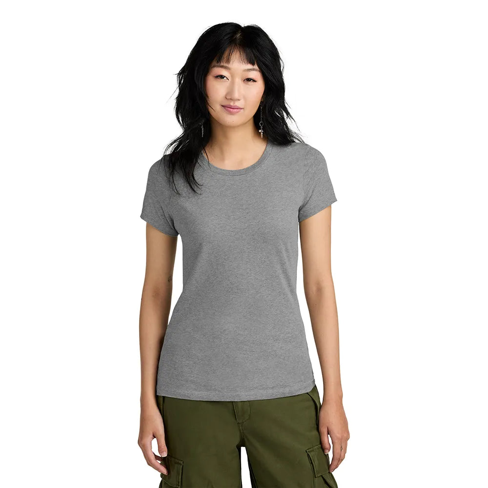 District Women’s Perfect Weight Tee Decorated - Jade Green