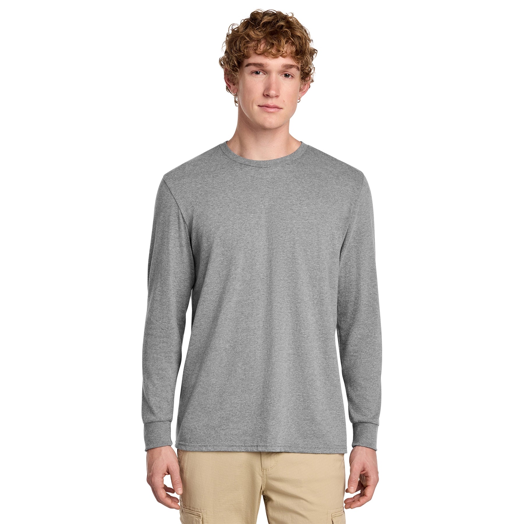 District Decorated Perfect Blend CVC Long Sleeve Tee