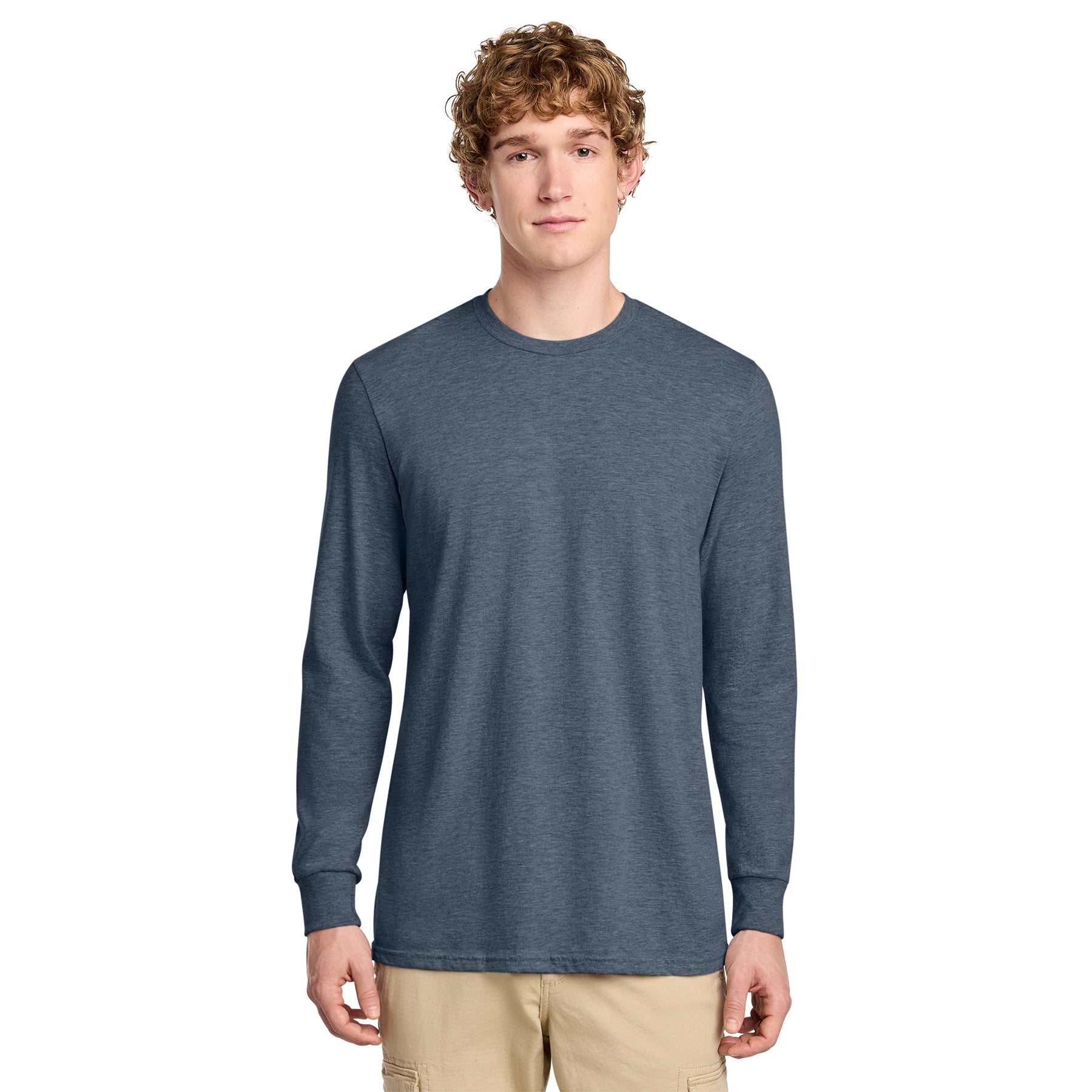 District Decorated Perfect Blend CVC Long Sleeve Tee