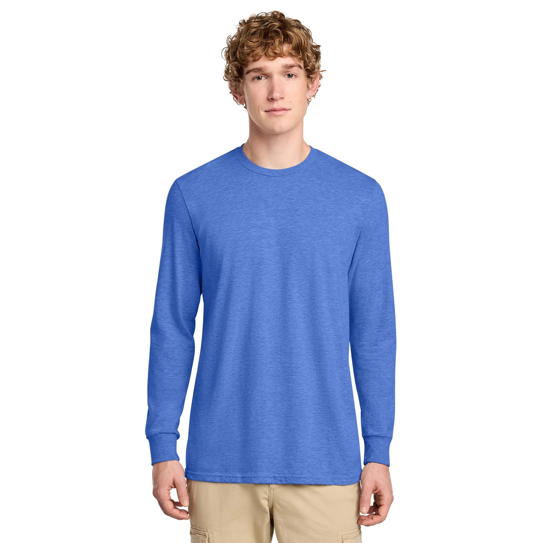 District Decorated Perfect Blend CVC Long Sleeve Tee