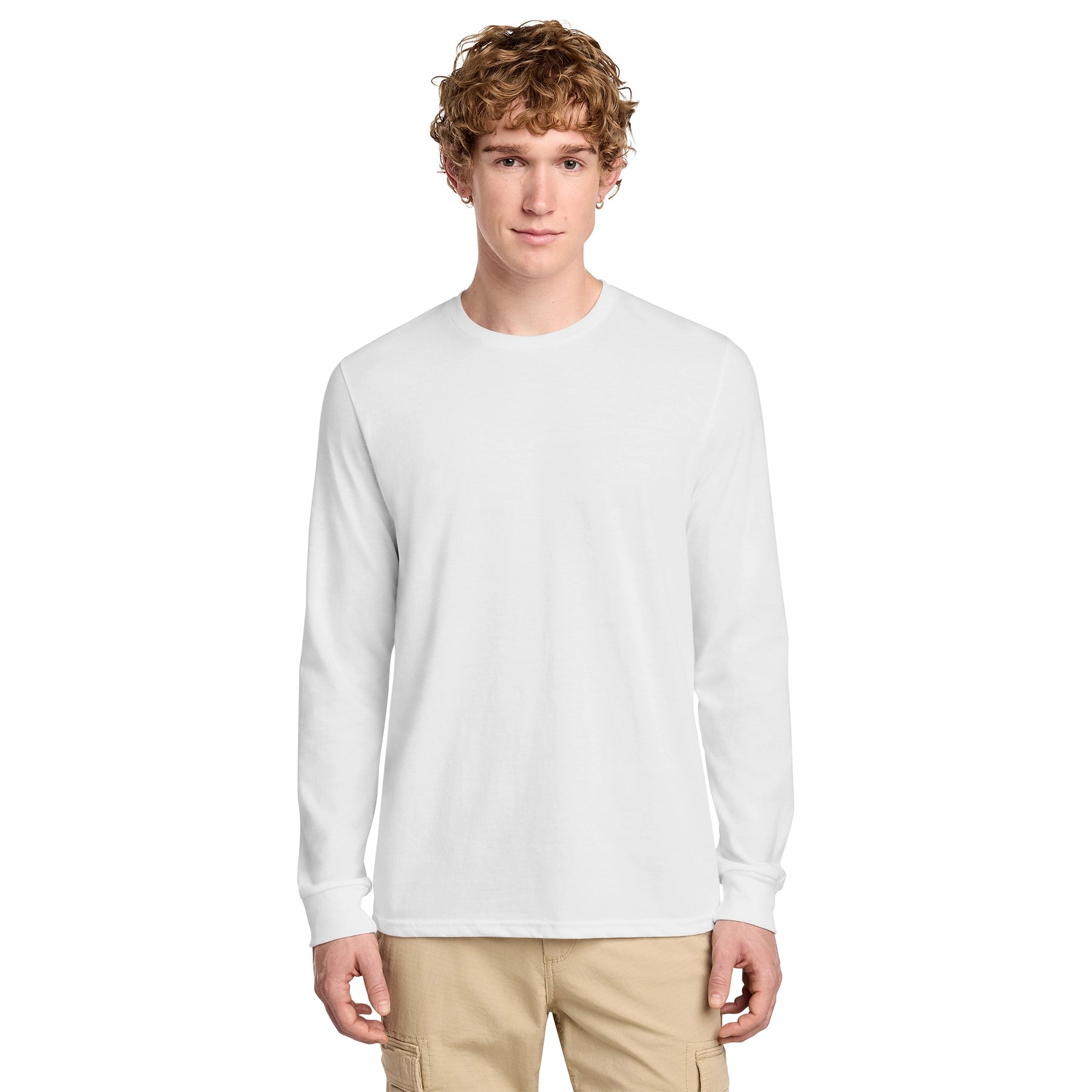 District Decorated Perfect Blend CVC Long Sleeve Tee