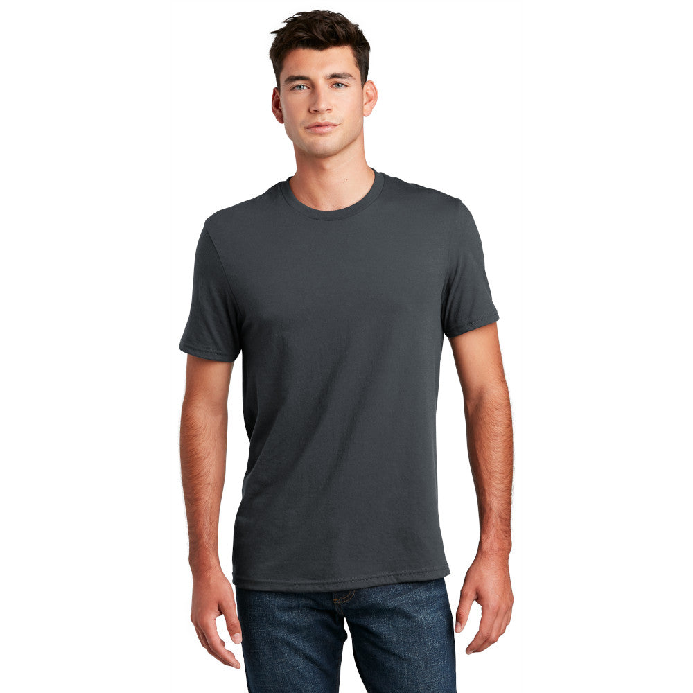 District Perfect Blend CVC Tee Decorated - Black (PMS BLACK C)