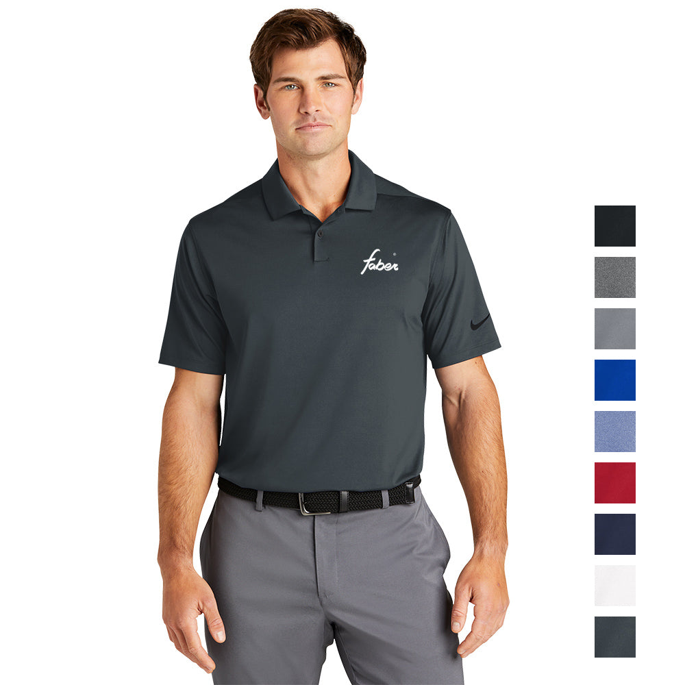 Nike Dri-FIT Vapor Embroidered Polo - Anthracite Grey (PMS 432C)