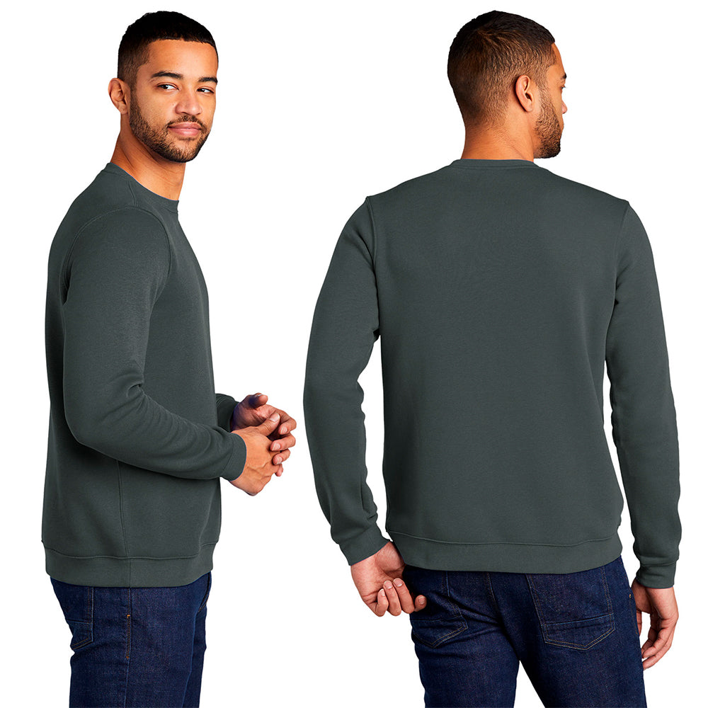 Nike Club Fleece Crew Decorated - Black