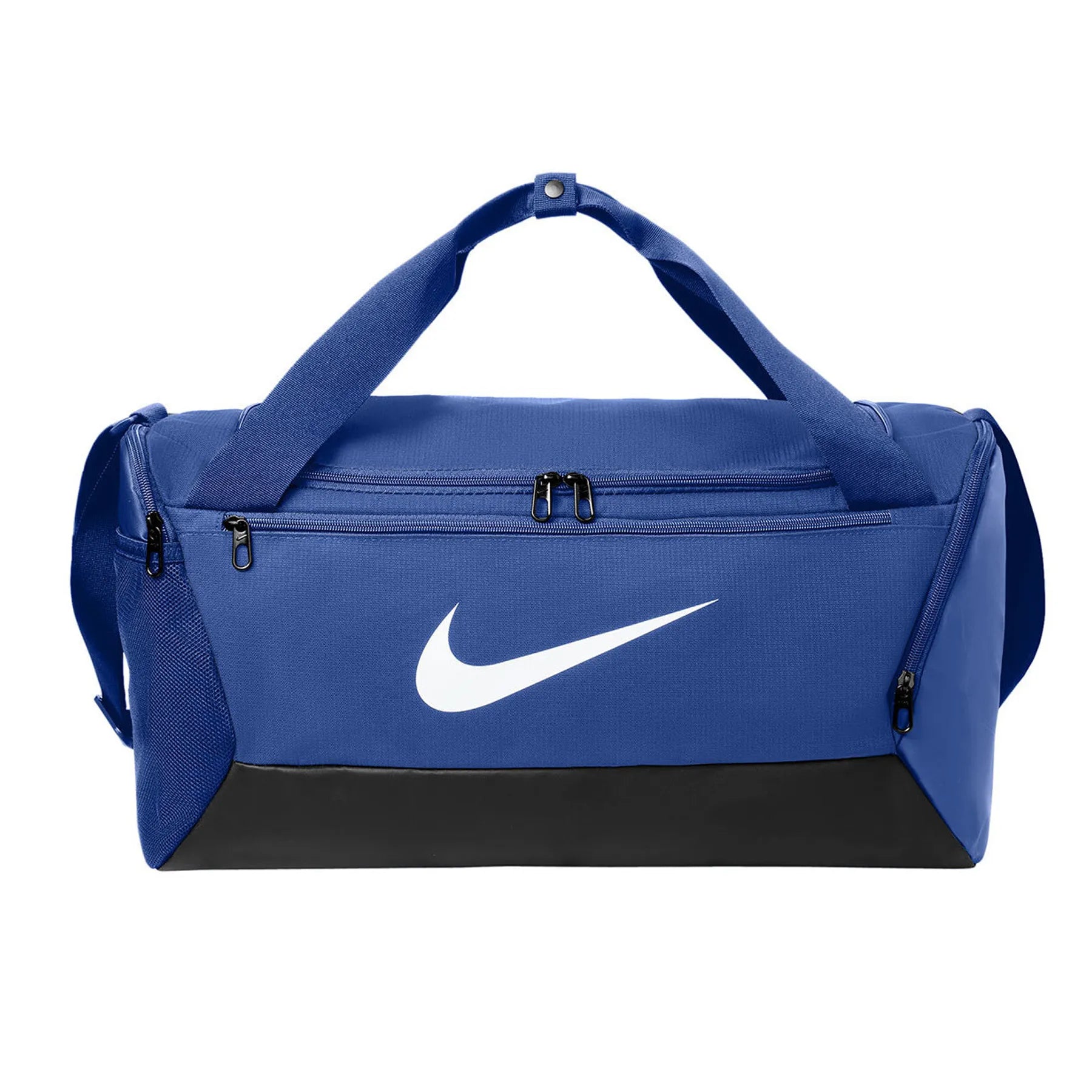 Nike Brasilia Small Duffel Embroidered - Midnight Navy Blue